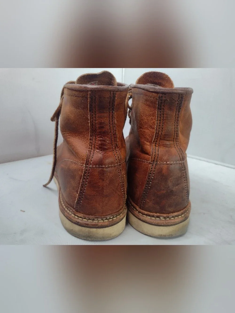 Red Wing 1907 6-in Moc-Toe  US Men's 10.5 Brown Leather Work Boots